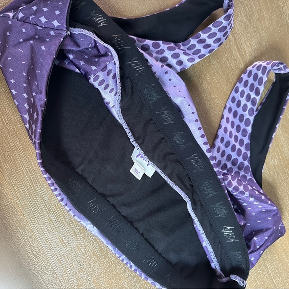 Yitty Headliner Shaping Midi Bralette Womens Plus 2X Purple Galaxy Sport… - Picture 4 of 5